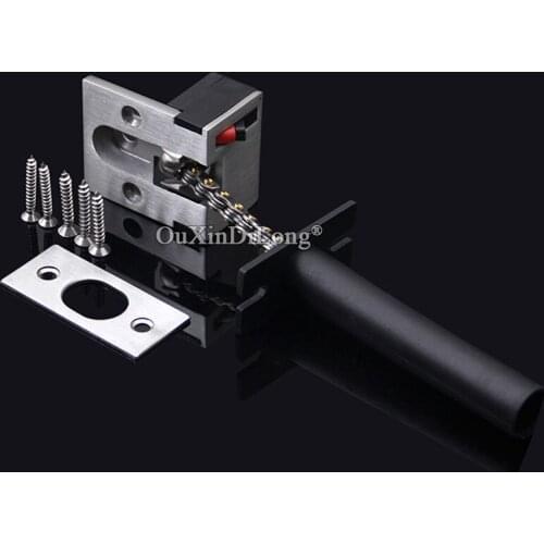 DHL Shipping 50PCS/LOT 304 Stainless Steel Home/Hotel Concealed Door Lock Security Anti-theft Door Chain Latch Lock