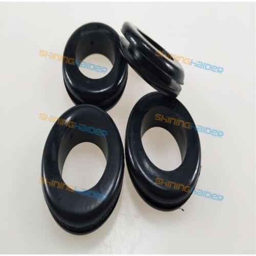 European style inner diameter 23mm-70mm black natural rubber grommets ring protective grommets rubber bushing