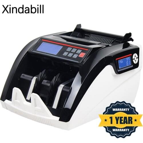 Fake Money Detector Banknote Money Counter 5800d Uv/mg Multi Currency Counting Machine Lcd Display Note Counting Machine