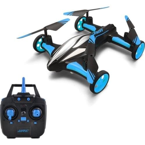 JJRC H23 2.4G 4CH 6-Axis Gyro Air-Ground Flying Car RC Quadcopter Drone RTF with 3D Flip One-key Return and Headless Mode RTF