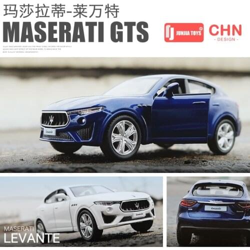1:32 high simulation Maseratid Levante SUV alloy car model metal off-road vehicle car model boy ornaments for gifts