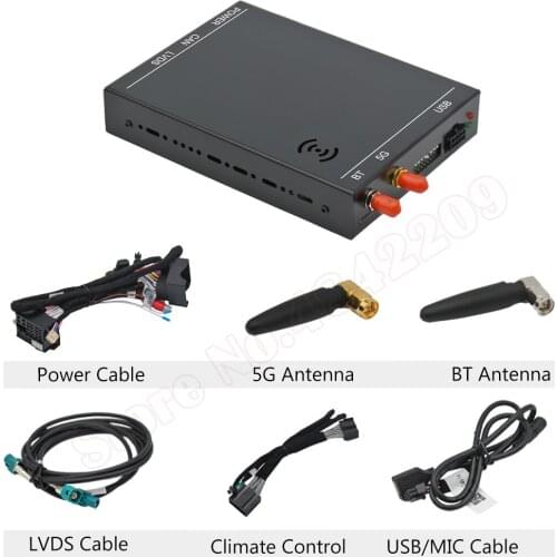 Multimedia Apple Carplay For Audi A1/A4/S4/A5/S5 Decoder Box Interface Module MMI 3G System Screen Adapter Android