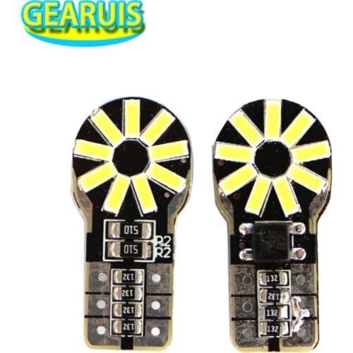 Wholesale T10 Non polar 0.13A 18 SMD 4014 LED W5W 501 168 194 Car Auto Wedge Lights Marker Parking Light Bulb white 12V