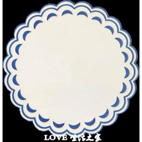 Hotel 8.5cm Disposable absorbent paper coasters 8.5cm