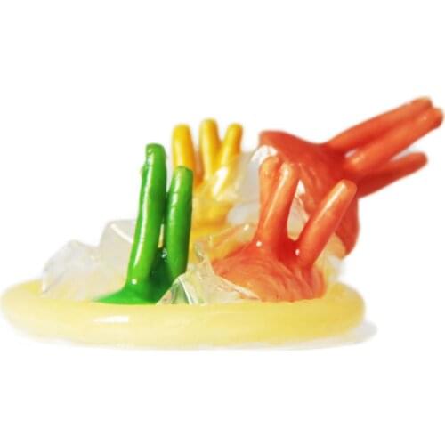 Attractive Condoms 3PCS Sex Adult Sensitive Orgasm Natural Latex Dotted Ribbed Stimulate Vaginal Ultra Thin Condoms Sex Toys