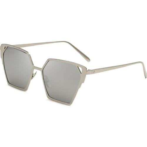 Oversized Sunglasses Women men metal Square Sun Glasses Brown Black Pink Lens Shades UV400 Ladies Goggles Low price