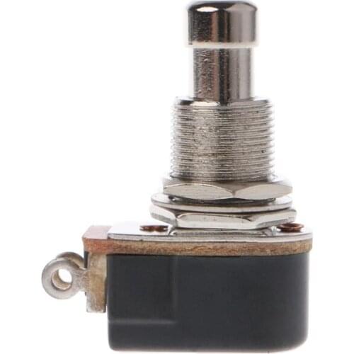 SPST Momentary Soft Touch Push Button Stomp Foot Pedal Electric Guitar Switch