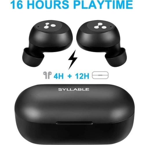 TWS Bluetooth Earphone Wireless Stereo Earbuds Master-Slave Switching Smart Touch Waterproof Headset with Mic