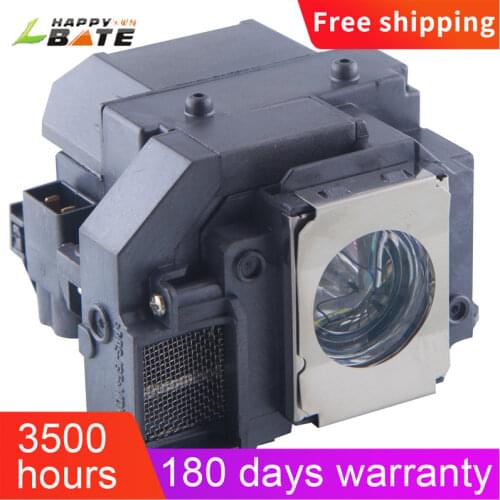 HAPPYBATE projector lamp ELPLP54 V13H010L54 for EB-S7 EB-S72 EB-S8 EB-S82 EB-W7 EB-W8 EB-X7 projector 180days warranty