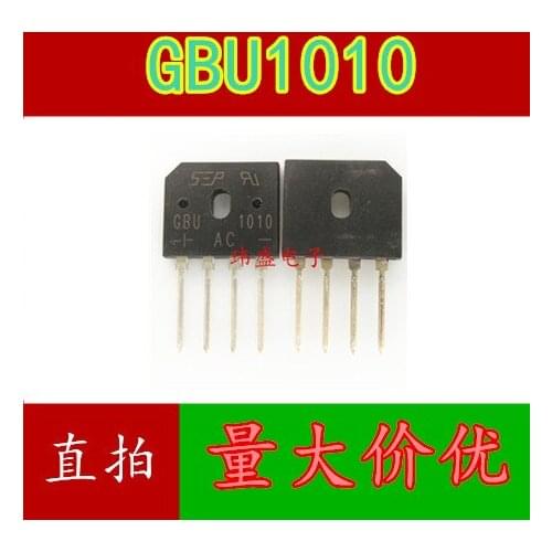 10pcs GBU1010 10A/1000V