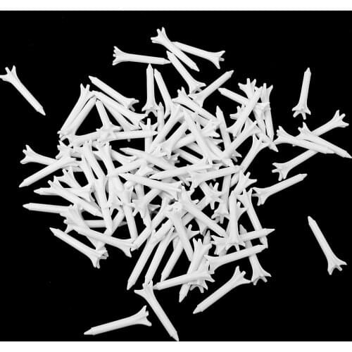 100pcs Plastic Golf Tees 1 1/2 inch Golf Practicing for Golfer - Unbreakable & Durable