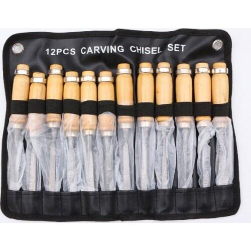 12 pcs Violin Knife Violin Scroll Cut Violin Tool Luthier Tools Steel Blade