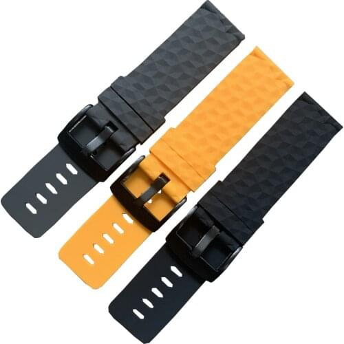 24mm Silicone Rubber Watch Strap For Suunto 9 / Baro Watch Band Suunto 7 Watchband Spartan Watch Band Traverse Strap
