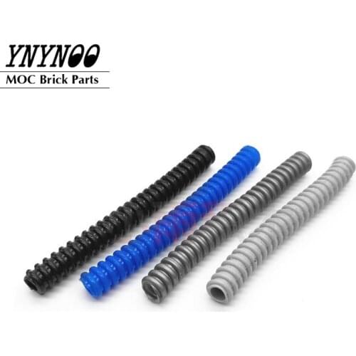 5Pcs/lot High-Tech Tubes 78c11 Hose, Ribbed 7mm D. 11L MOC 78c17 71944 60501 22900 71986 78c04 78c07 Bellows Blocks Parts Toys