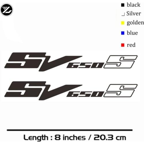 8Inch Reflective Sticker Decal Motorcycle Car Sticker Wheels Fairing Helmet Sticker Decal For Suzuki SV 650 S SV650S moto gp 46