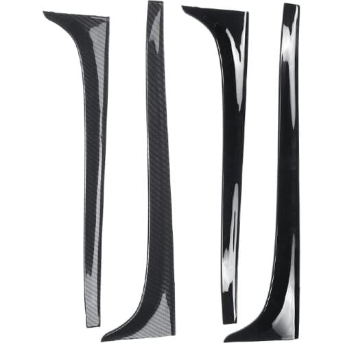 Car Carbon Fiber Rear Window Side Spoiler Wing For VW GOLF 7 MK7 GTD R 2014-2018 Car-styling Auto Accessories