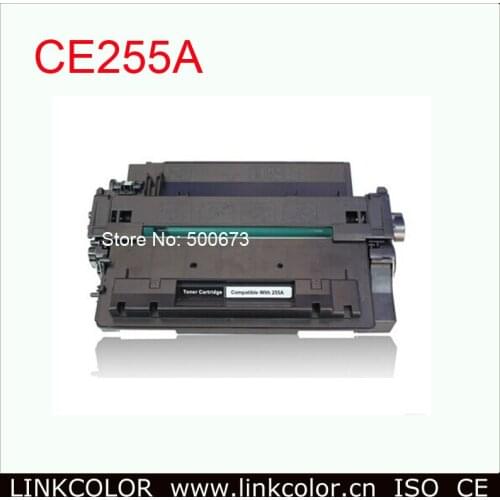 CE255A 55a 255A 55 Black LaserJet Toner Cartridge for Hp LaserJet P3015/ P3015d/ P3015dn/ P3015x (6000 Pages)