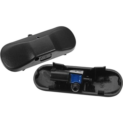 2PCS Car Windscreen Washer Nozzle Jet Water Spray Nozzle With Heating For VW Passat B6 B7 Jeta Golf MK5 MK6 2KD955986 5M0955986C