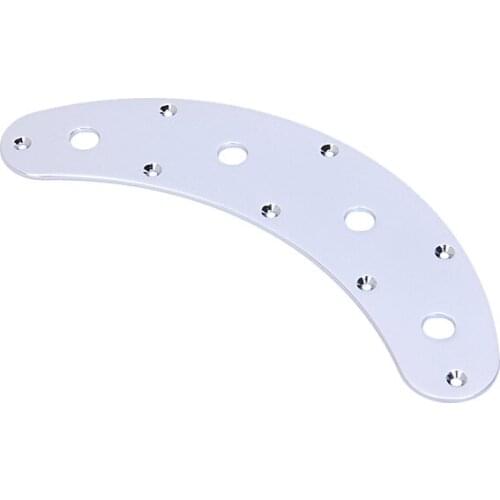 Chrome Plated Switch Control Plate For Bass Stingray Guitar ETC