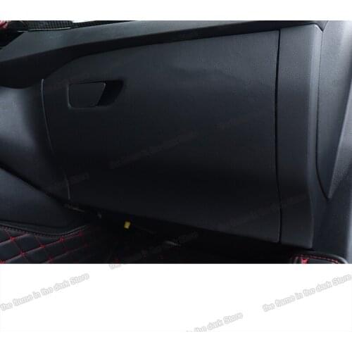 Lsrtw2017 Car Storage Plate Glove Box Mat Anti-kick Protector for Ford Focus Mk4 2019 2020 2021 ST Line Accessories Auto Styling