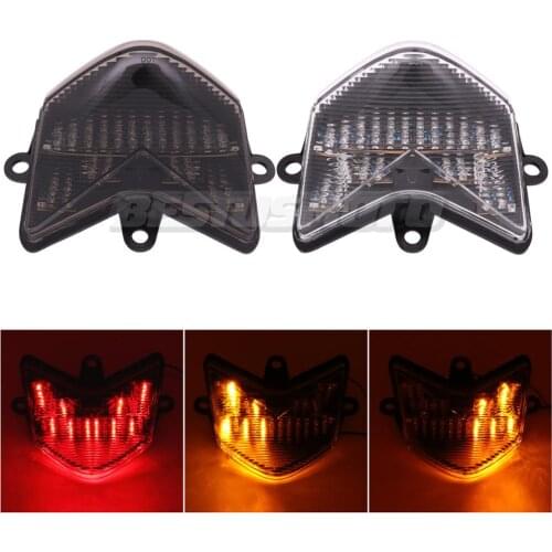 Motorcycle Tail Light Brake Turn Signals Integrated LED Light For Kawasaki Ninja ZX10 ZX-10R ZX10R 2004-2005