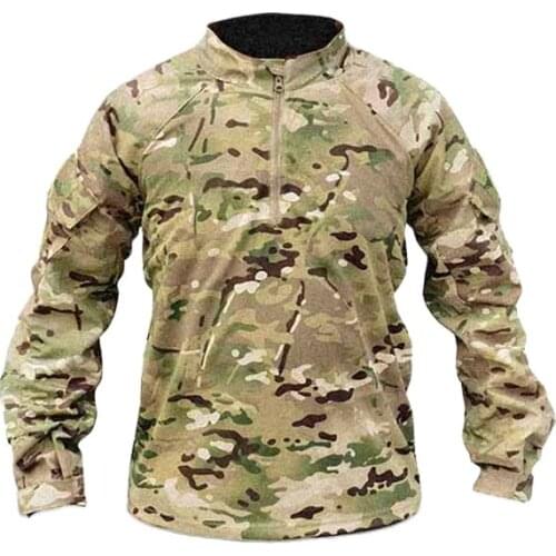SMTP 005 New Autumn Spring Men Long Sleeve Tactical Camouflage T-shirt Camisa Masculina Quick Dry Military Army shirt