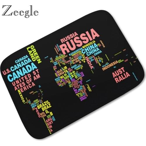 Zeegle Floor Mats Doormat Outdoor Carpet Anti-slip Mats for Hallway Soft Bedroom Carpets Bedside Rugs