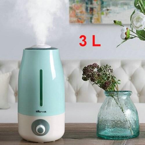 New electric humidifier 220v electric air purifier 3L portable air humidifier green super quiet office humidifier
