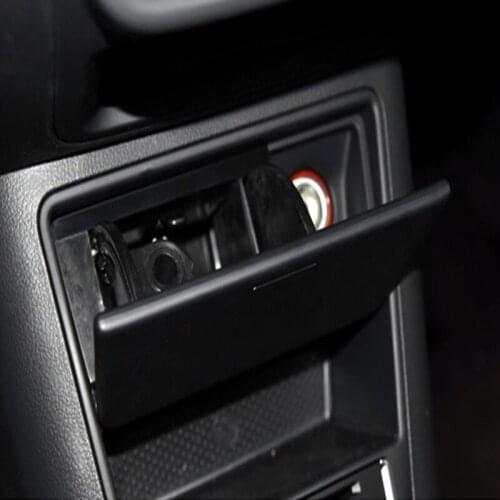 Nueva caja de almacenamiento negra para Cenicero, inserto LHD para Volkswagen Tiguan Golf Plus 2009 2010 2011 2012 2013 2014 5ND