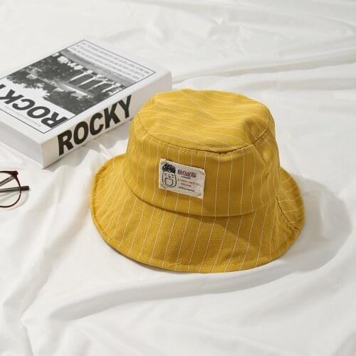 Fashion Bucket Hat Women Cartoon Letter Bucket Hat Unisex Fisherman Hats Men Women Cotton Street Hip Hop Fishing Cap Sun Trunk