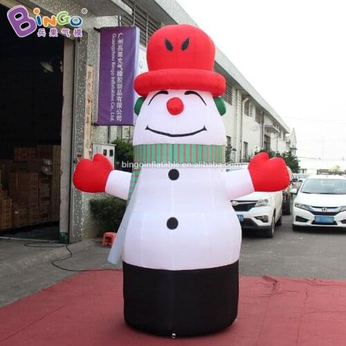 Personalized 10 feet inflatable christmas snowman / christmas holiday inflatable decoration toys