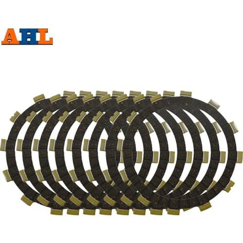 AHL Motorcycle Clutch Friction Plates For SUZUKI GSF400 Bandit GK75B TS200 GSX250 GS25X GJ53B RM125 LT-F250 LT-F300 RM125 RF13A