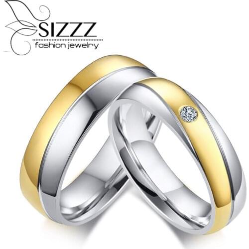 Женские золотые кольца SIZZZ China At AliExpress