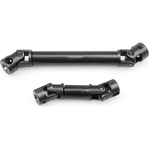 Metal Alloy Driveshaft Transmission Shaft for Axial SCX24 90081 RC Model Car Upgrade Parts