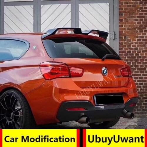 Carbon Fiber VM Style Exterior Rear Spoiler Tail Trunk Boot Wing Decoration For BMW 1 Series F20 116i 120i 118i 2016 2017 2018