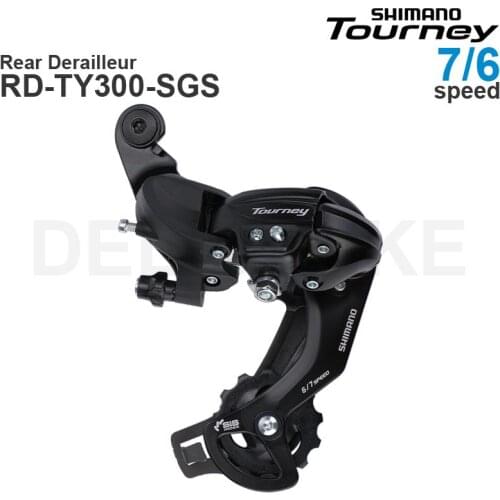 SHIMANO TOURNEY RD-TY300 Rear Derailleur 6S 7S Speed Rear Derailleur MTB Mountain Bicycle Parts Bike Rear Derailleur