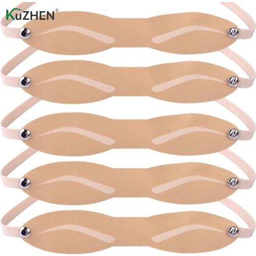 1PC New Design Fake Skin Eyebrow Permanent Makeup Tattoo Practice Skin On Head Microblading Practice Skin For Beginners