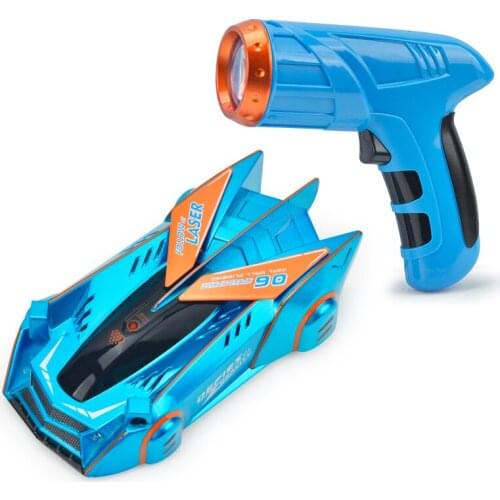 Follow Light Wall Climbing Car Electric Remote Control Car Toy Infrared Induction Laser Tracking Stunt Wall Climbing Car Boy Toy