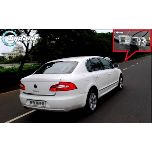 Car Camera For Skoda Superb B6 Super b 3T MK2 High Quality Rear View Back Up Camera For Fans | CCD + RCA