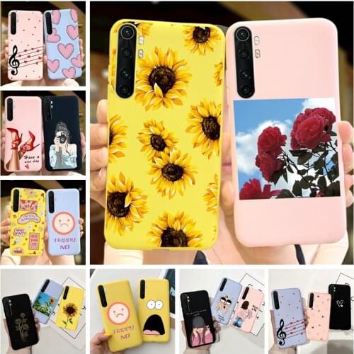 For Xiaomi Note 10 Lite Case Mi Note 10 Note10 Pro Silicone Cover Candy Color Soft Phone Case For Xiaomi Note 10 Lite Pro Funda