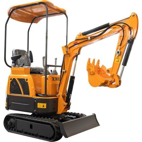 Chinese Mini Crawler 1T Excavator Flexible Convenient Energy Saving For Sale