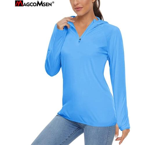 Женские футболки с капюшоном MAGCOMSEN China At AliExpress