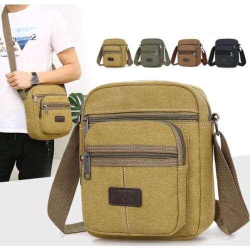 Mens Messenger Bag Crossbody Shoulder Bags Anti-theft Sling Pack For Work Business Waterproof Oxford Packs Satchel Purse