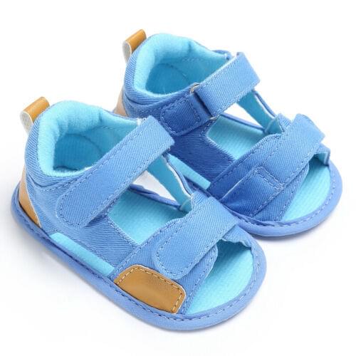 Baby Newborn Soft Crib Sole Leather Shoes Girl Boy Kid Toddler Prewalker Sandals