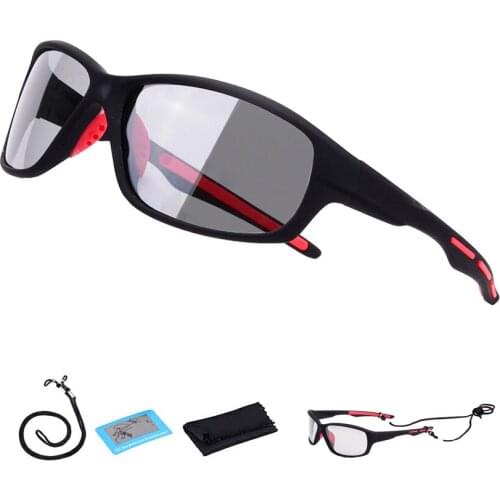 Polarized Photochromic Cycling Glasses Mountain Bike Eyewear Women Men Outdoor Sport Road Bicycle Sunglasses Racing Goggles