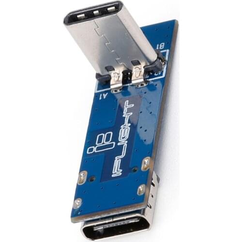IFlight 90° Degree Connector for Flight Controller, L-Shaped Type C Adapters for DIY FPV Racing Drone Quadcopter