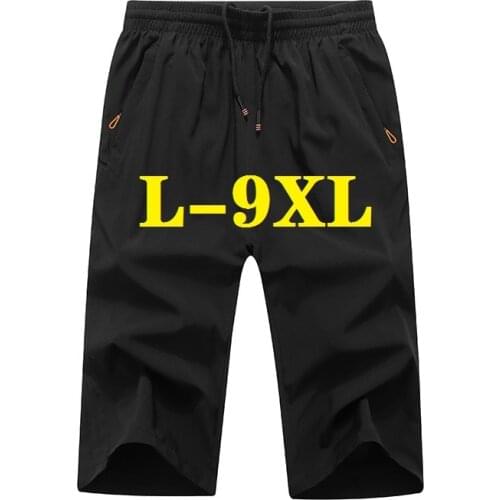 Plus Size Mens Shorts For Men Summer Style Oversized Mens Shorts Man Sports Casual Short Pant Thin Brand Clothing Free Shipping