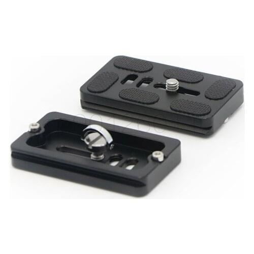 10PCS Metal PU-70 Universal Quick Release Plate Bracket with 1/4 Screw for Benro Tripod Ball Head Arca Swiss Photo Studio Access