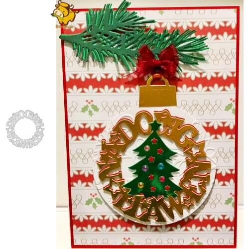 Welsh Words Nadolig Llawen Scrapbook Metal Dies Stencil Template For DIY Embossing Photo Paper Album Greeting Card Gift Dies Cut