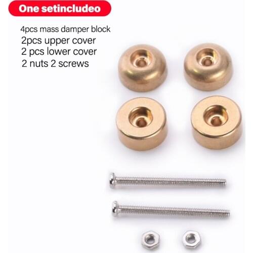 1 Set High Quality Homemade Parts 4WD Mass Damper Set Split Dampers For Tamiya 4 Wheel Drive Tintin 15459 94947